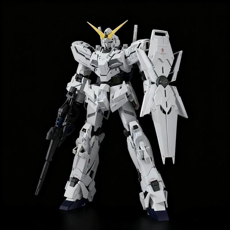 Bandai Gundam Hg - مجسم شخصية يونيكورن غاندام من إم