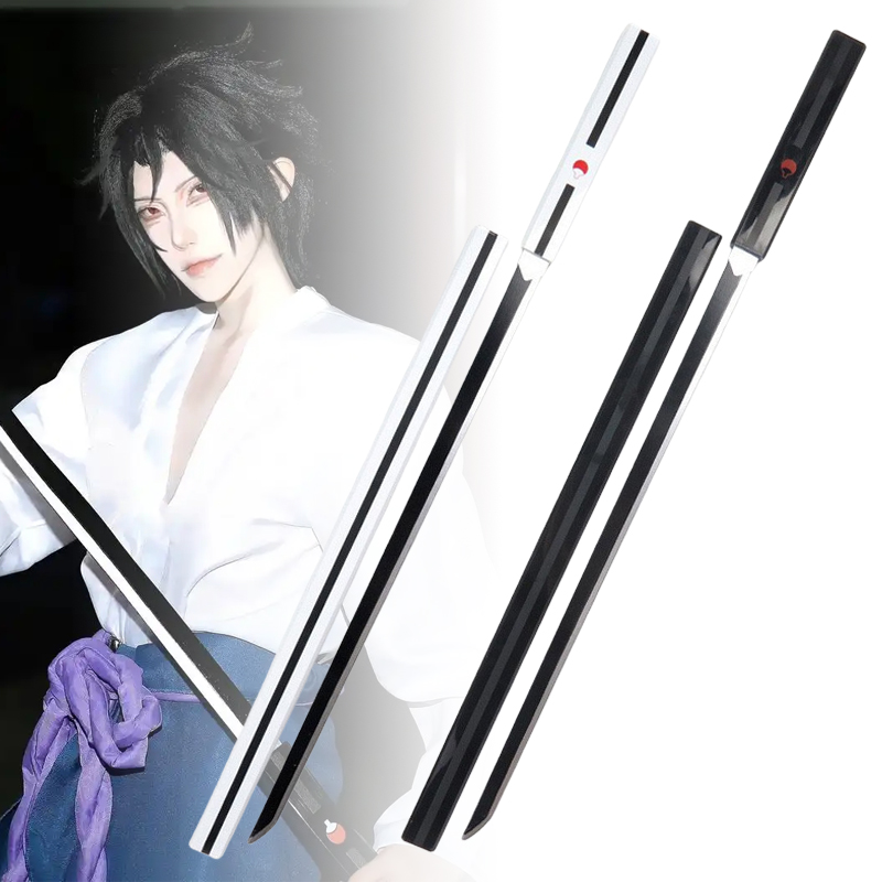 Cosplay Prop Katana - 40 بوصة اوتشيها ساسوكي كاتانا الخشب