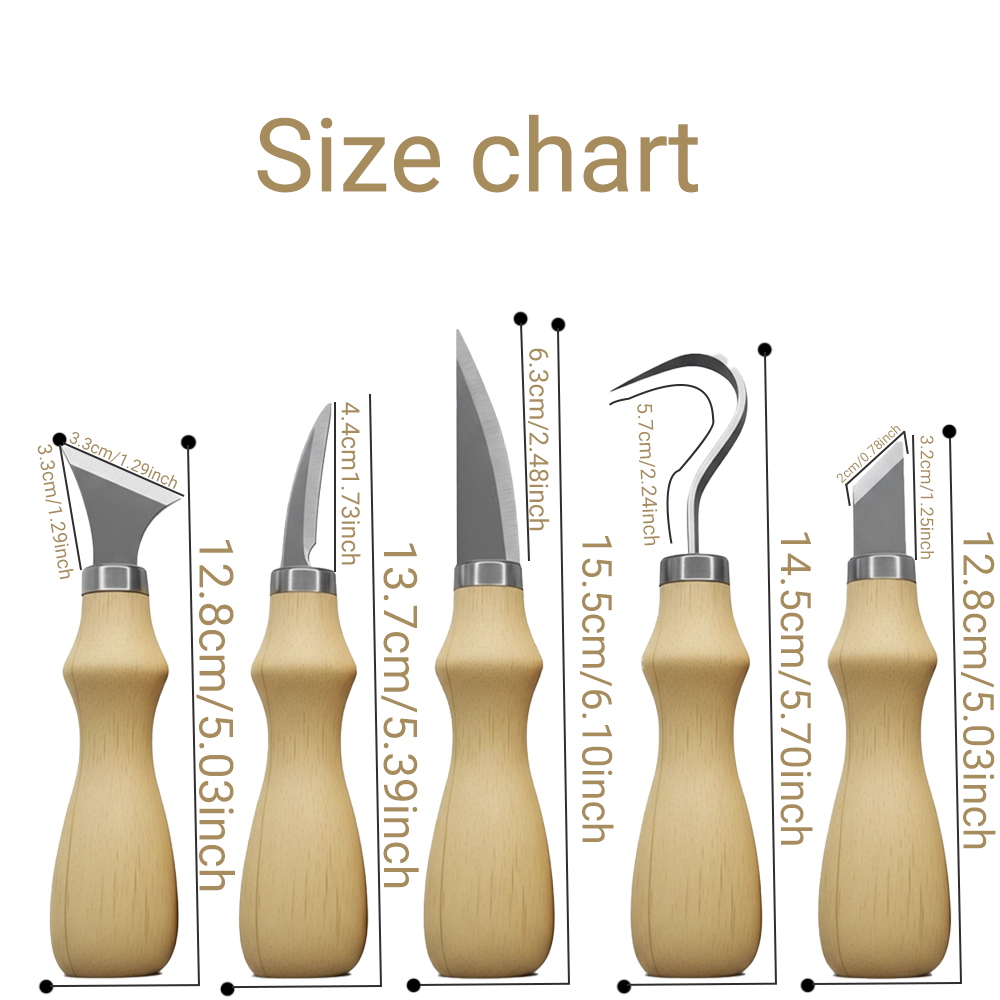 مجموعة أدوات نحت الخشب مكونة م - مراجعة Craft Knife Set وسعره