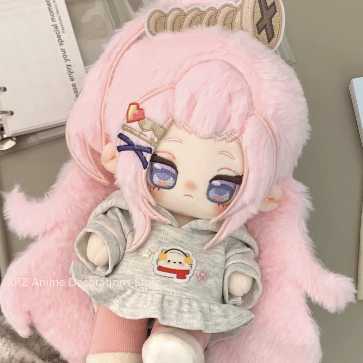 دمية قطيفة لشخصية آينو من أنمي - مراجعة Cosplay Plushie Prop وسعره