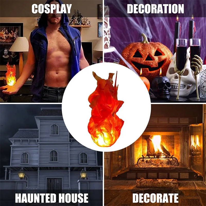 كرة نار عائمة للهالوين، تأثير  - مراجعة Cosplay Prop Building وسعره