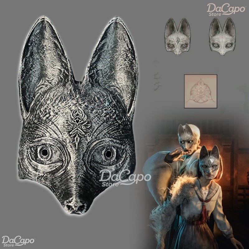 لعبة رعب صامتة ƒ Hill Fox Mask - مراجعة Cosplay Prop 3D Print Settings وسعره