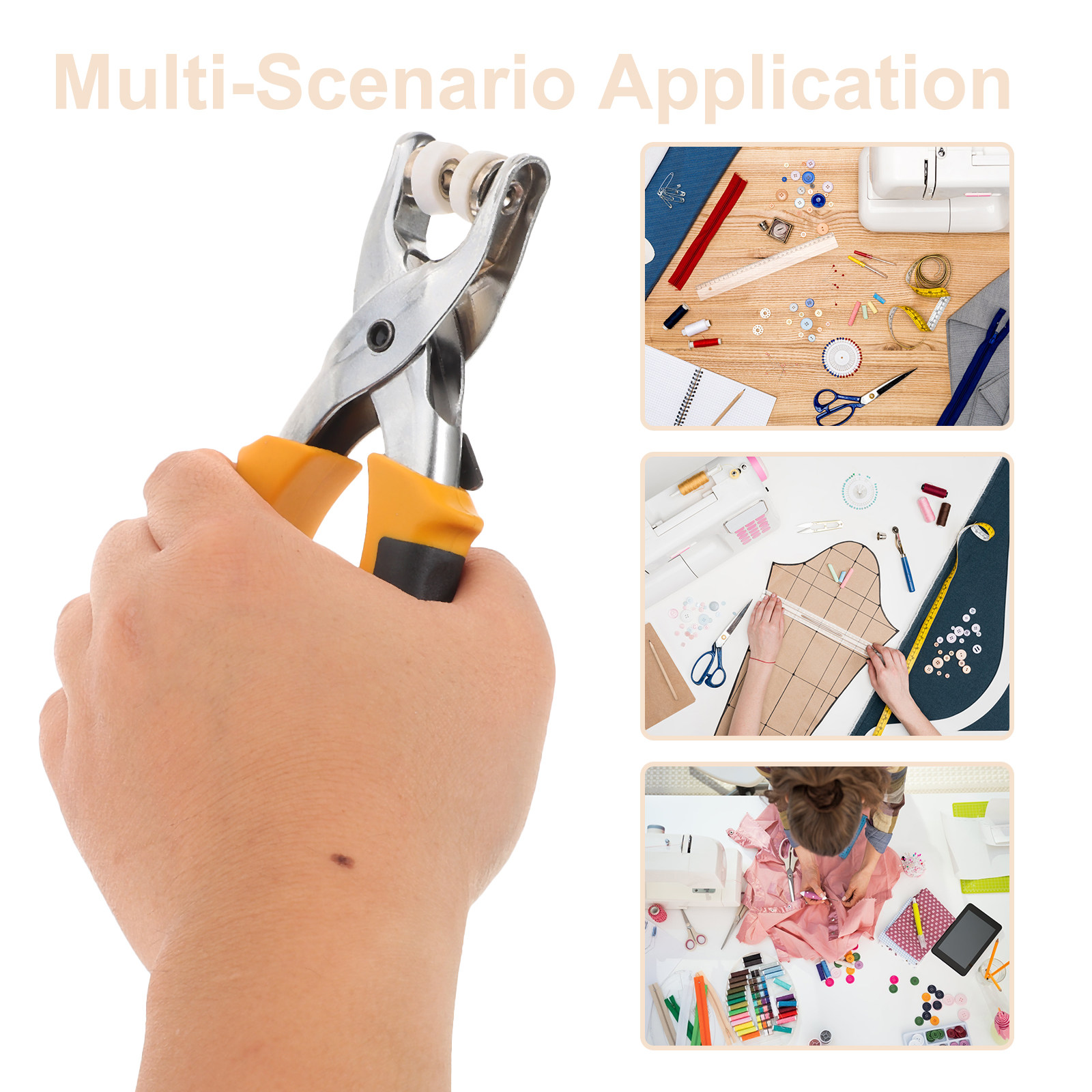 كماشة تثبيت الأزرار ذات مقبض م - مراجعة Snap Plier Setter وسعره